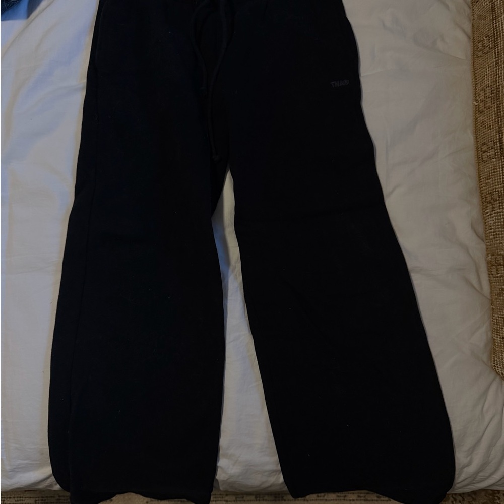 TNA Black Sweatfleece Cozy Sweatpants